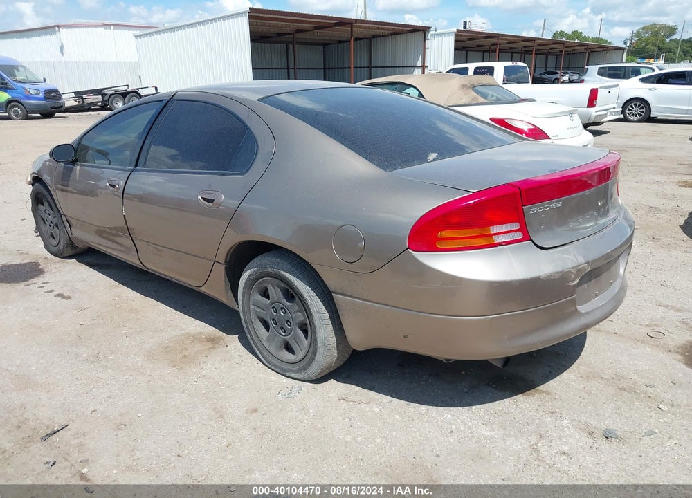 2002 DODGE INTREPID SE VIN: 2B3HD46R82H124148