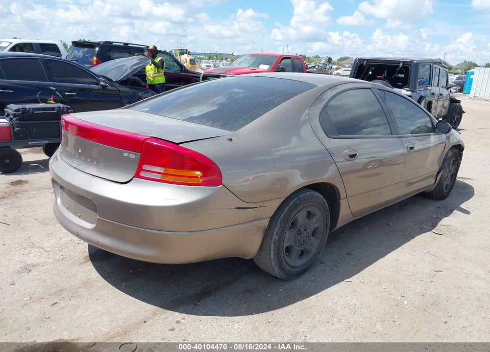 2002 DODGE INTREPID SE VIN: 2B3HD46R82H124148