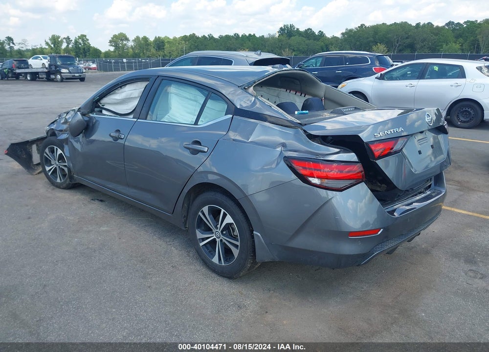 2021 NISSAN SENTRA SV XTRONIC CVT VIN: 3N1AB8CV1MY234845