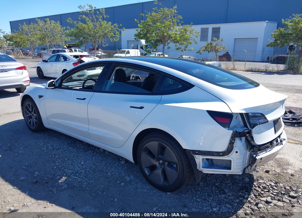 2021 TESLA MODEL 3 STANDARD RANGE PLUS REAR-WHEEL DRIVE VIN: 5YJ3E1EA9MF939581