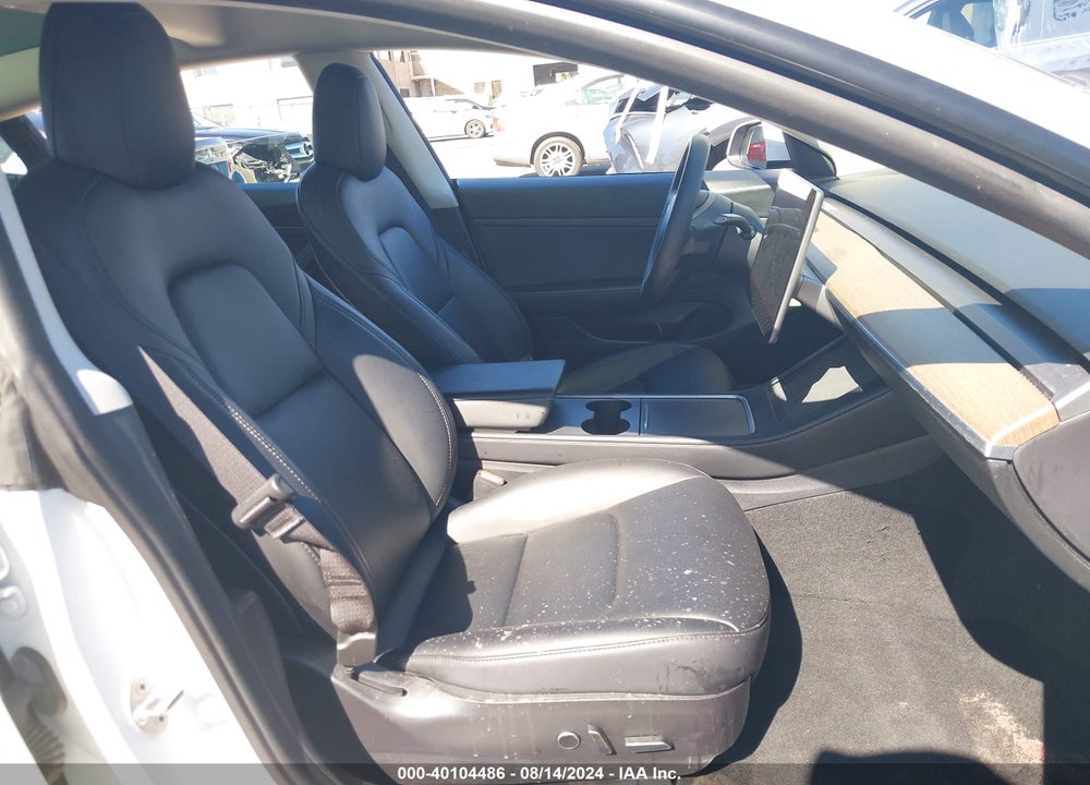 2021 TESLA MODEL 3 STANDARD RANGE PLUS REAR-WHEEL DRIVE VIN: 5YJ3E1EA9MF939581