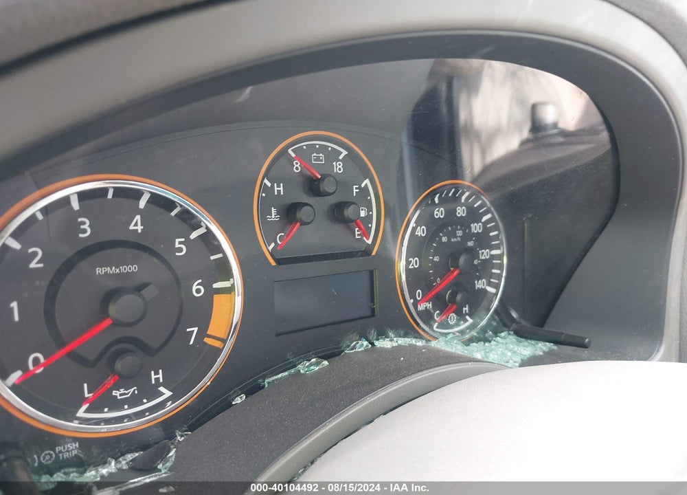 2010 NISSAN ARMADA PLATINUM VIN: 5N1BA0ND1AN609194