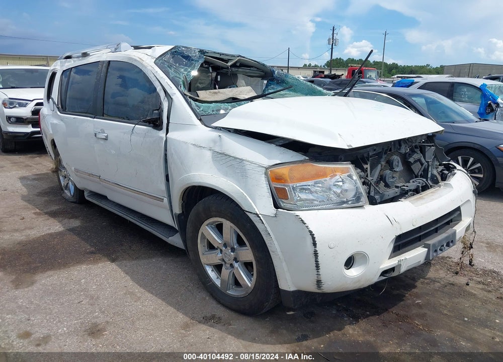 2010 NISSAN ARMADA PLATINUM VIN: 5N1BA0ND1AN609194