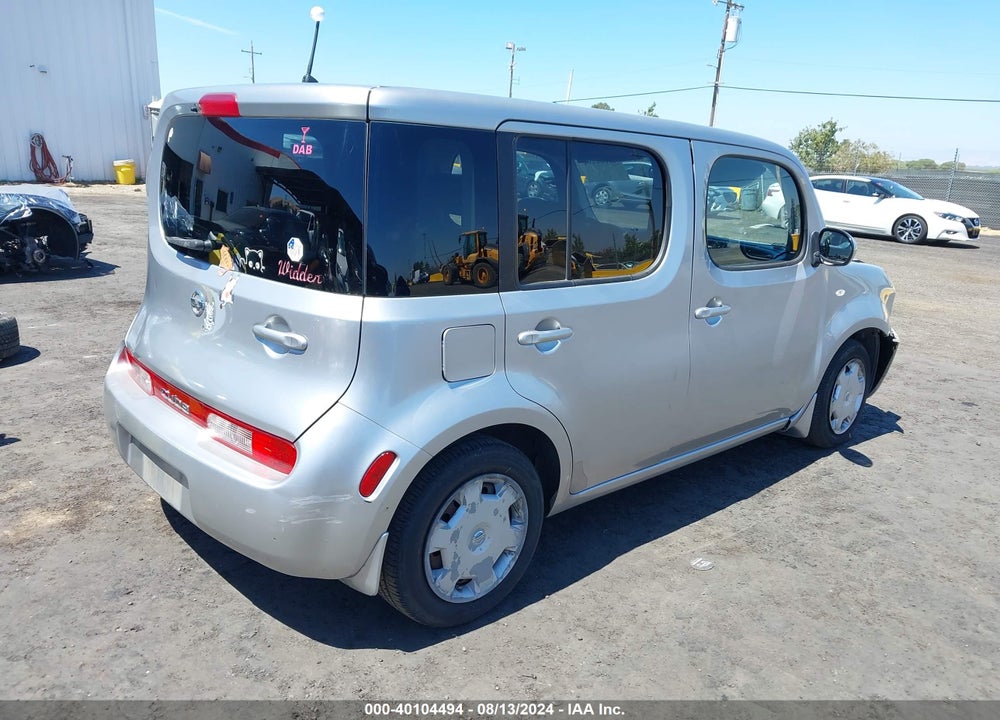 2009 NISSAN CUBE 1.8S VIN: JN8AZ28R39T121467