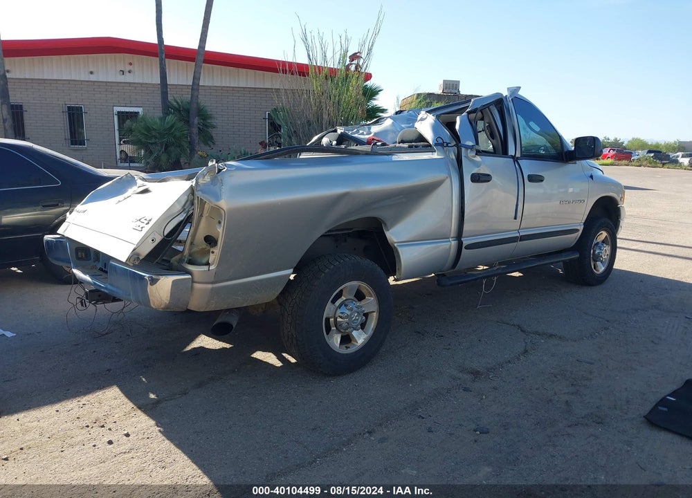 2005 DODGE RAM 2500 SLT/LARAMIE VIN: 3D7KS28C35G823933
