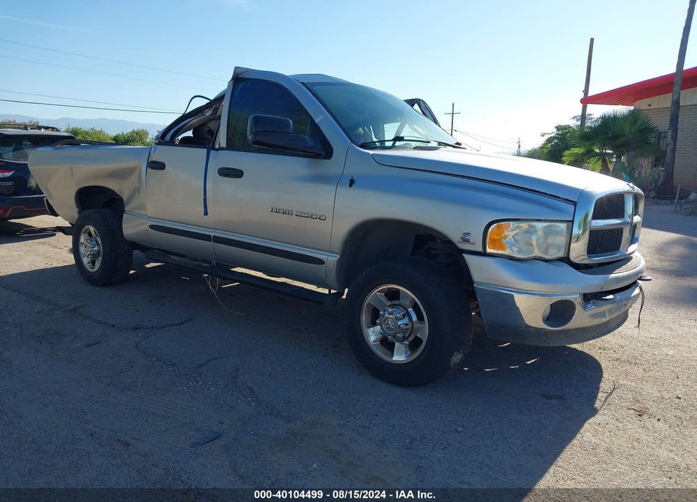 2005 DODGE RAM 2500 SLT/LARAMIE VIN: 3D7KS28C35G823933