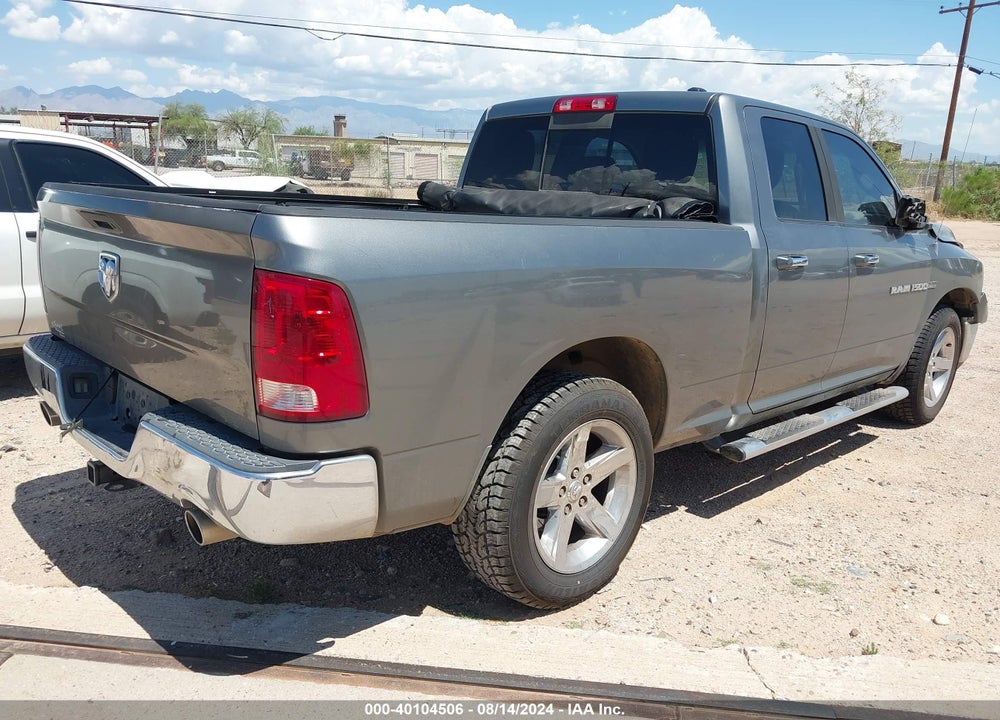 2012 RAM 1500 SLT VIN: 1C6RD6GT8CS160027
