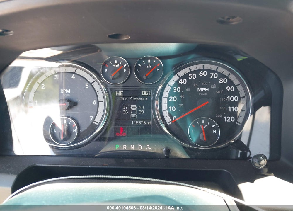 2012 RAM 1500 SLT VIN: 1C6RD6GT8CS160027