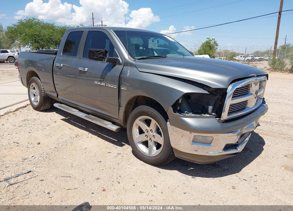 2012 RAM 1500 SLT VIN: 1C6RD6GT8CS160027