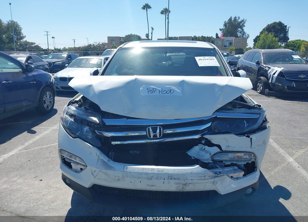 2017 HONDA PILOT EX-L VIN: 5FNYF5H59HB002325