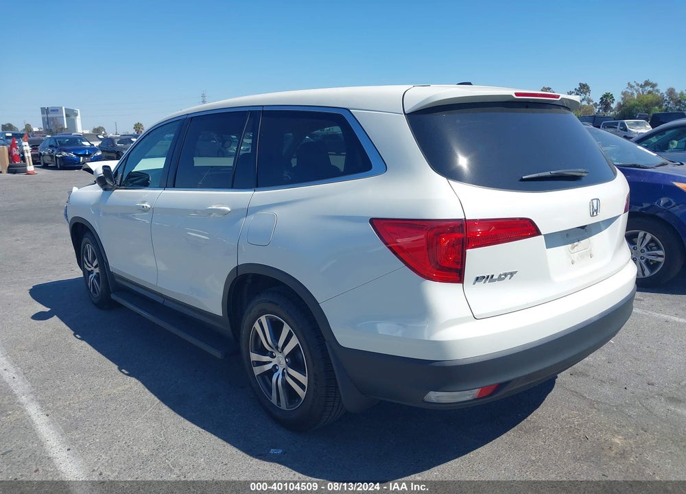2017 HONDA PILOT EX-L VIN: 5FNYF5H59HB002325