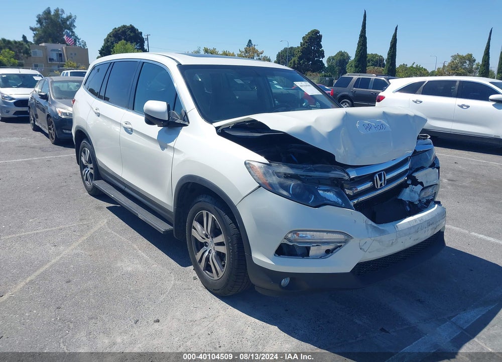 2017 HONDA PILOT EX-L VIN: 5FNYF5H59HB002325