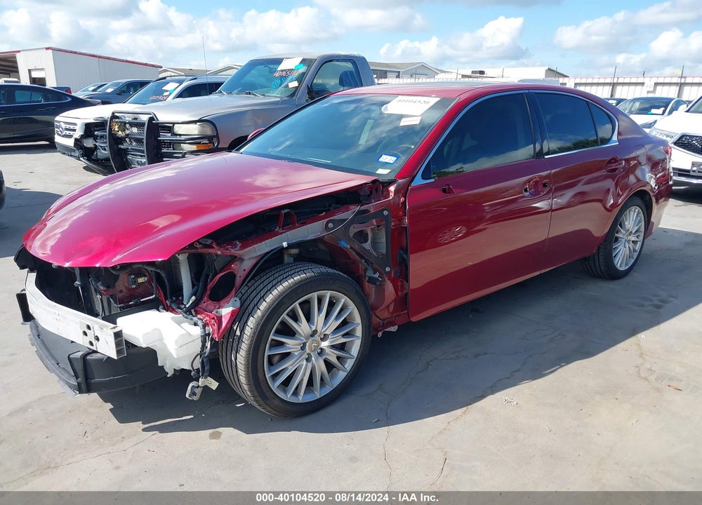2013 LEXUS GS 350 VIN: JTHBE1BL4D5015535