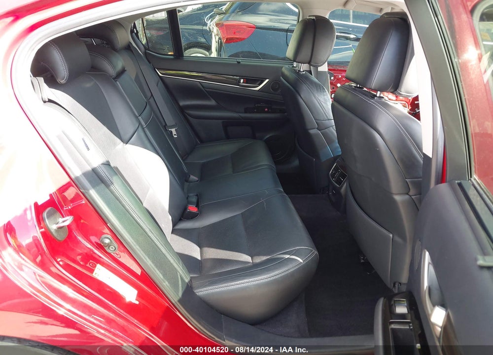 2013 LEXUS GS 350 VIN: JTHBE1BL4D5015535