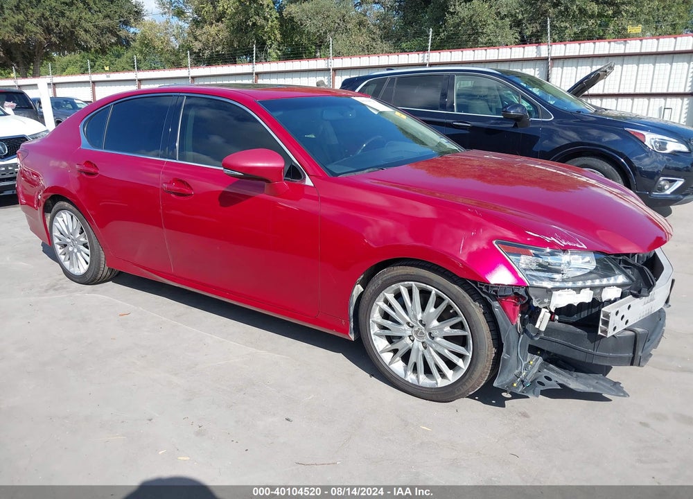 2013 LEXUS GS 350 VIN: JTHBE1BL4D5015535
