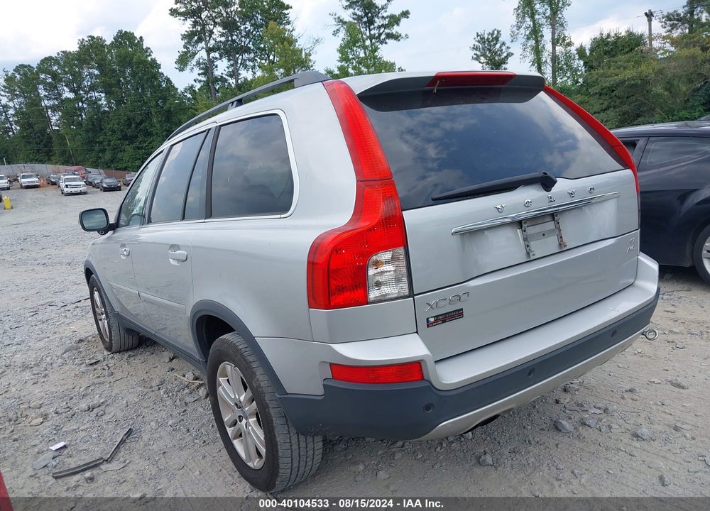 2009 VOLVO XC90 3.2 VIN: YV4CZ982991515015