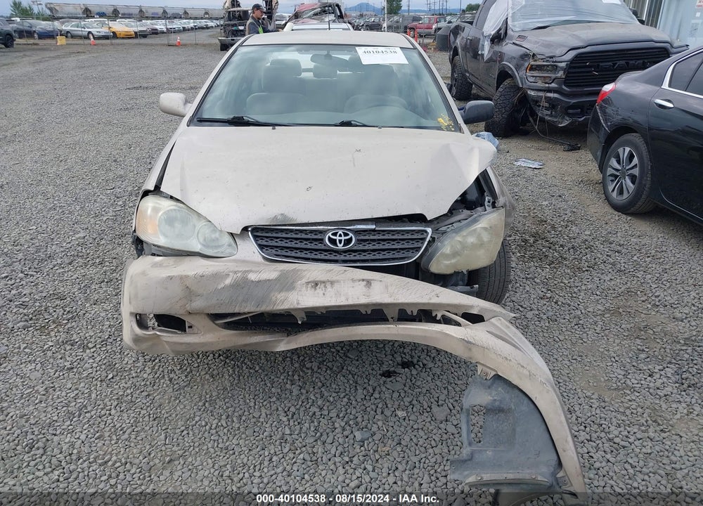 2006 TOYOTA COROLLA LE VIN: 1NXBR32E96Z595243