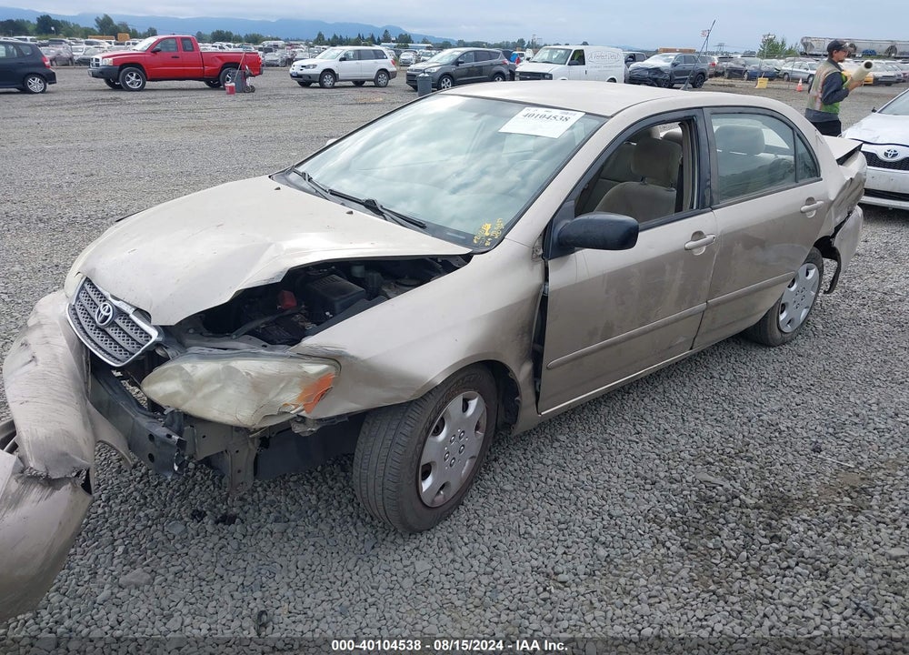 2006 TOYOTA COROLLA LE VIN: 1NXBR32E96Z595243