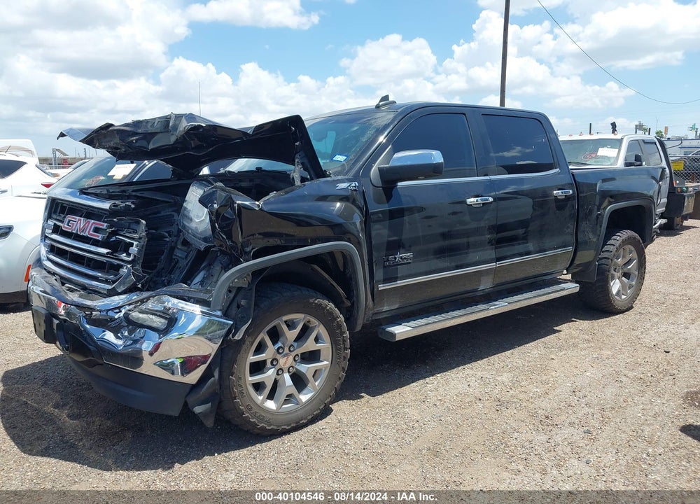 2018 GMC SIERRA 1500 SLT VIN: 3GTU2NECXJG511997