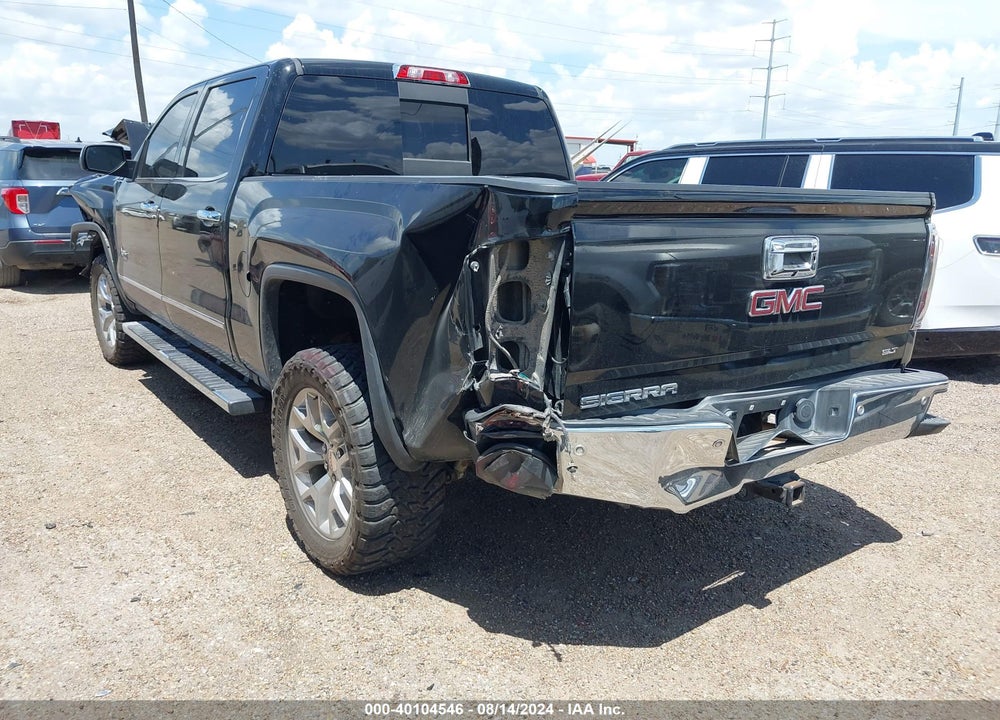2018 GMC SIERRA 1500 SLT VIN: 3GTU2NECXJG511997