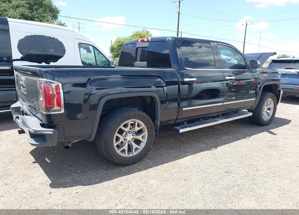 2018 GMC SIERRA 1500 SLT VIN: 3GTU2NECXJG511997