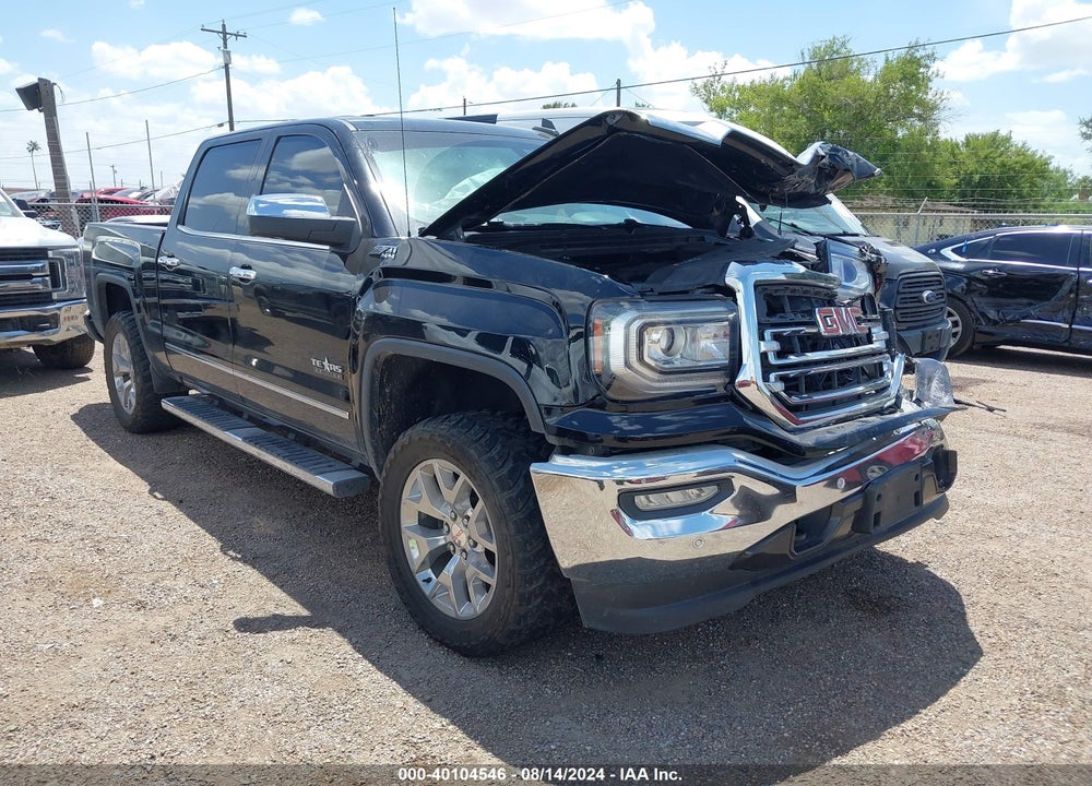 2018 GMC SIERRA 1500 SLT VIN: 3GTU2NECXJG511997