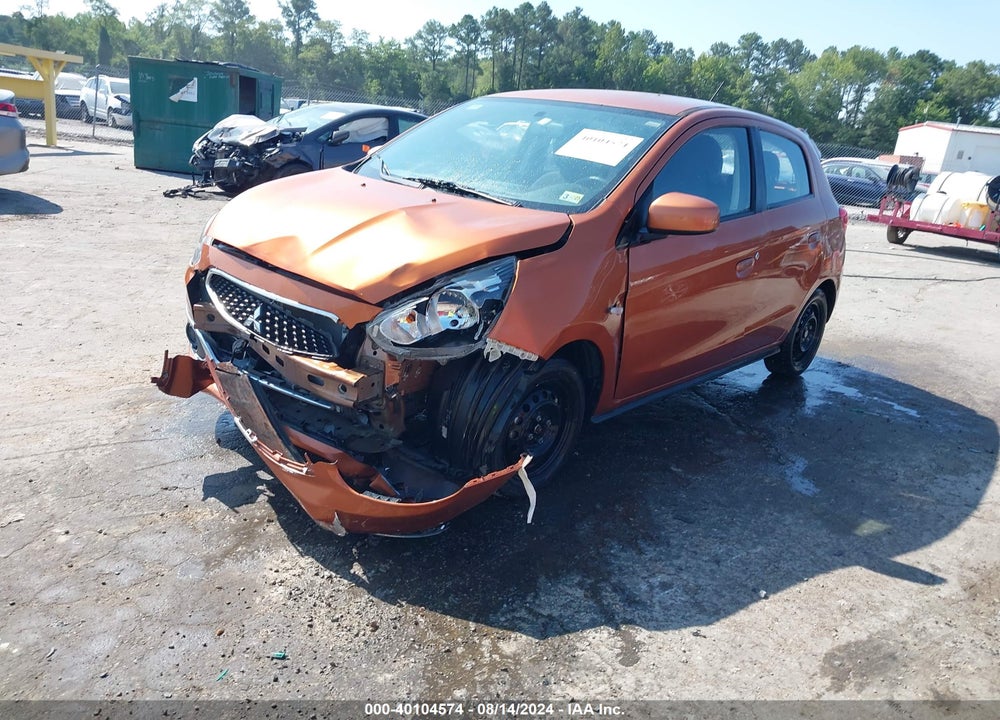 2019 MITSUBISHI MIRAGE RF VIN: ML32A3HJ7KH003974