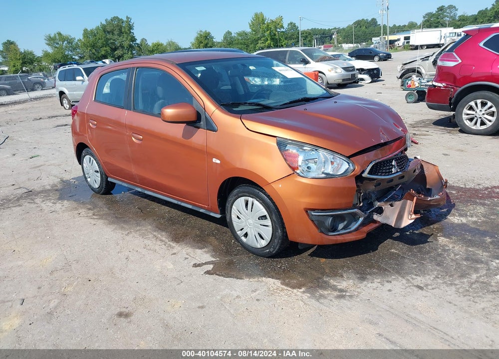2019 MITSUBISHI MIRAGE RF VIN: ML32A3HJ7KH003974