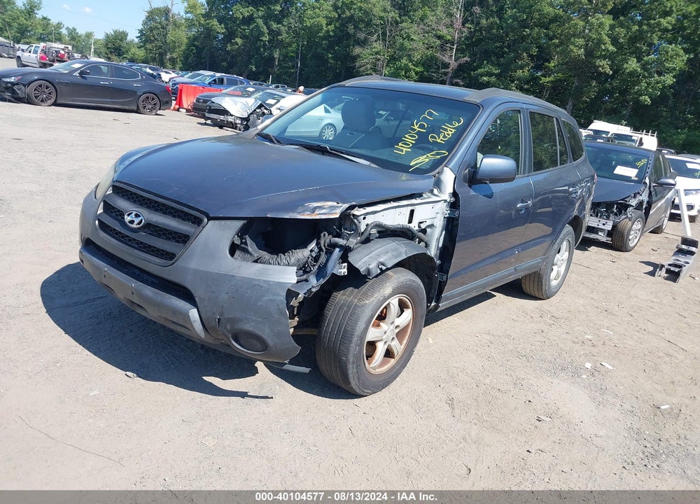 2008 HYUNDAI SANTA FE GLS VIN: 5NMSG13D08H189964