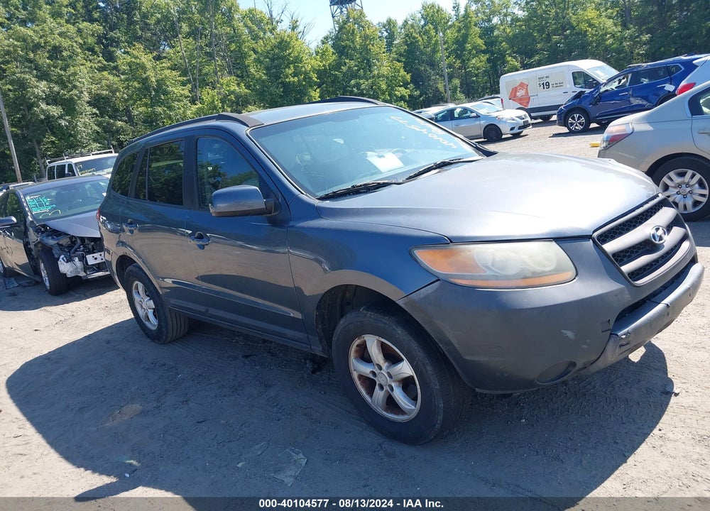 2008 HYUNDAI SANTA FE GLS VIN: 5NMSG13D08H189964