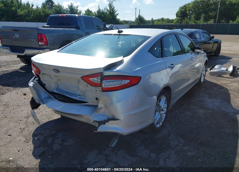 2016 FORD FUSION SE VIN: 3FA6P0H73GR306763