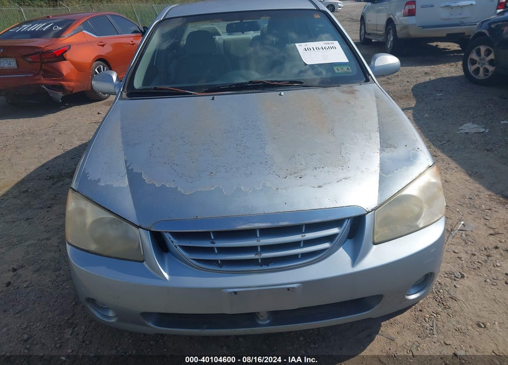 2006 KIA SPECTRA EX/LX/SX VIN: KNAFE121865357183