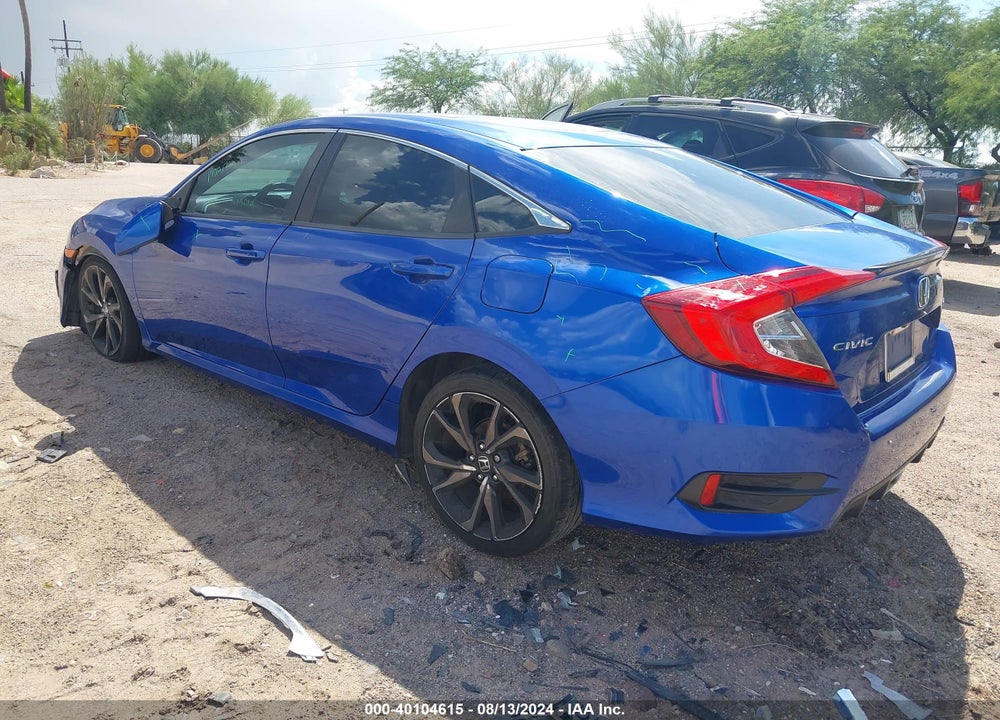 2019 HONDA CIVIC SPORT VIN: 19XFC2F8XKE009633