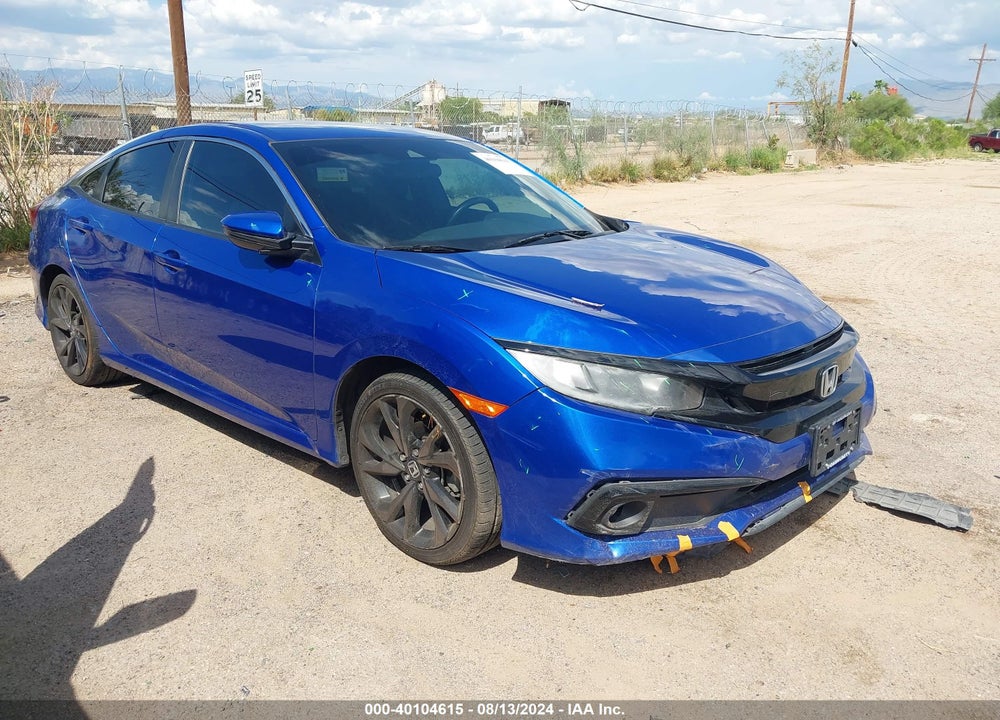 2019 HONDA CIVIC SPORT VIN: 19XFC2F8XKE009633