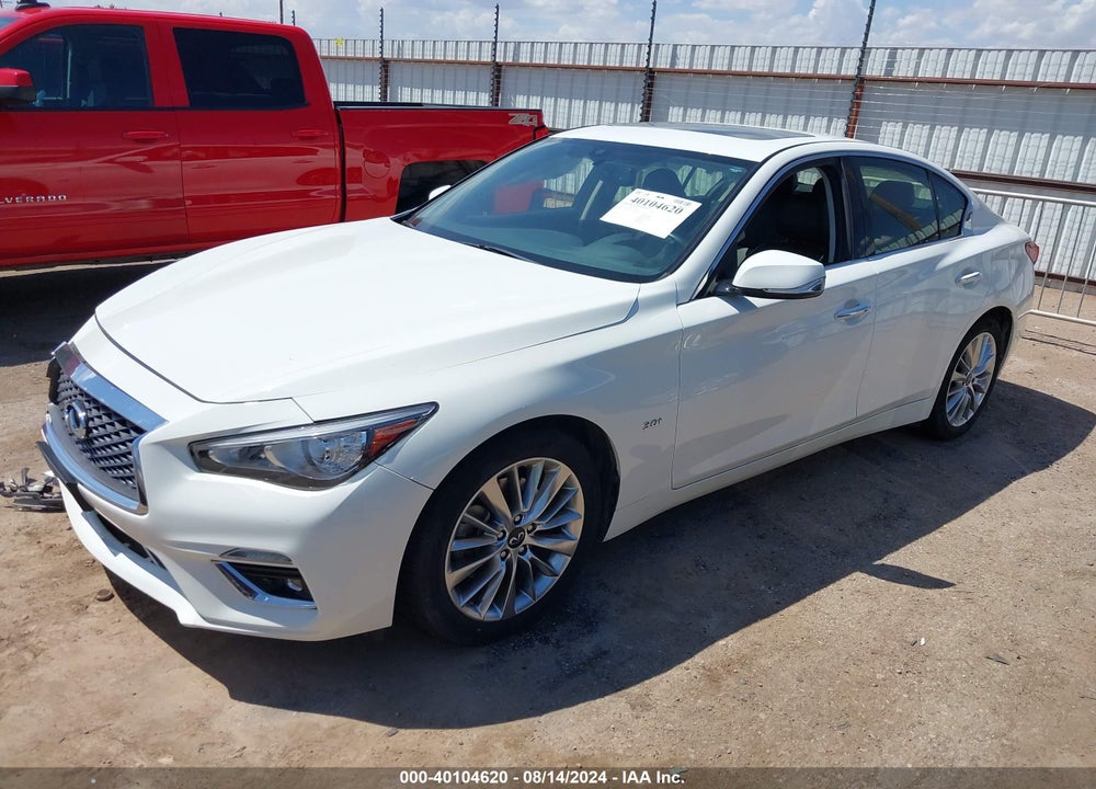 2020 INFINITI Q50 LUXE AWD VIN: JN1EV7AR1LM255849