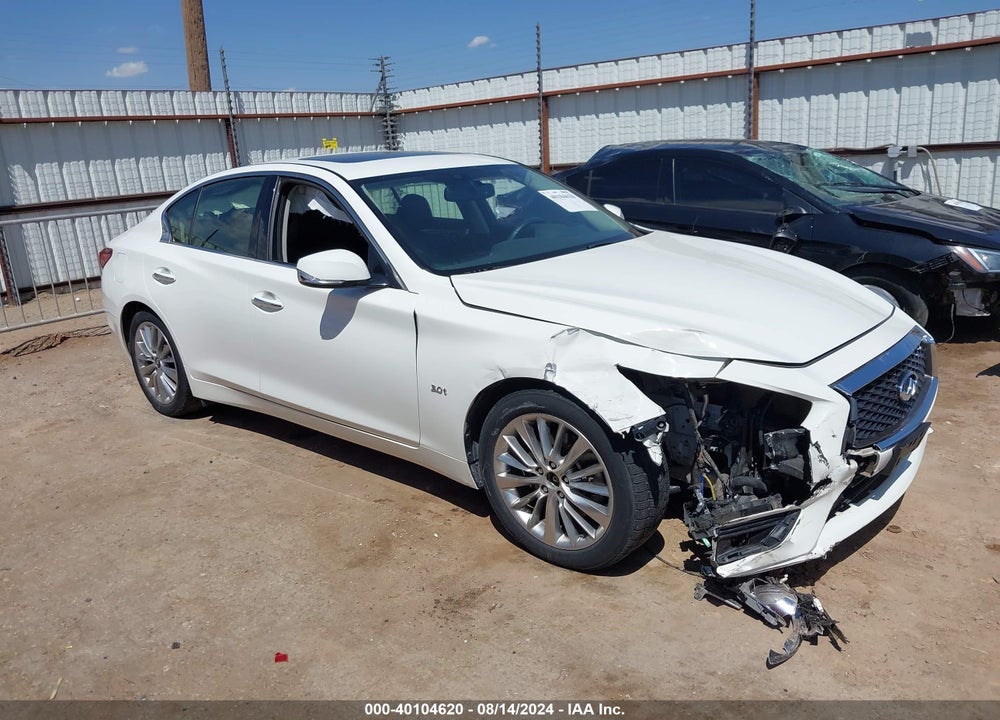 2020 INFINITI Q50 LUXE AWD VIN: JN1EV7AR1LM255849