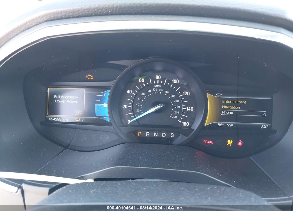 2020 FORD EDGE VIN: 2FMPK4K92LBB15290