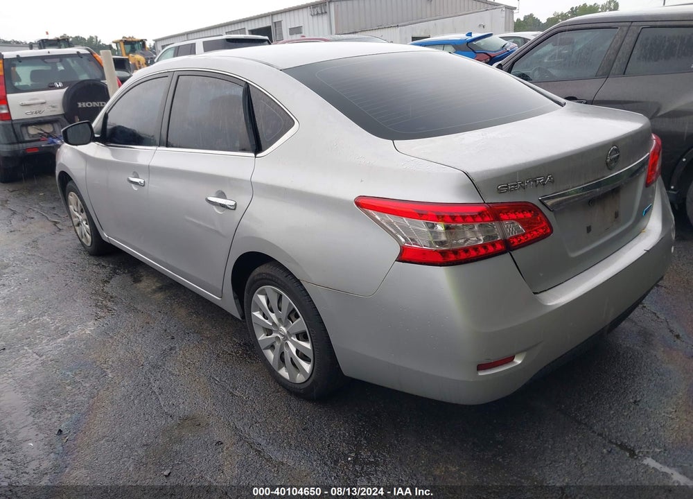 2014 NISSAN SENTRA S VIN: 3N1AB7AP1EL606990
