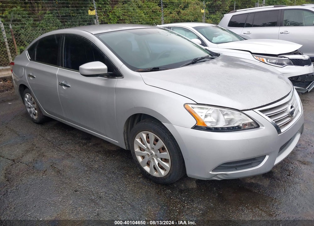 2014 NISSAN SENTRA S VIN: 3N1AB7AP1EL606990
