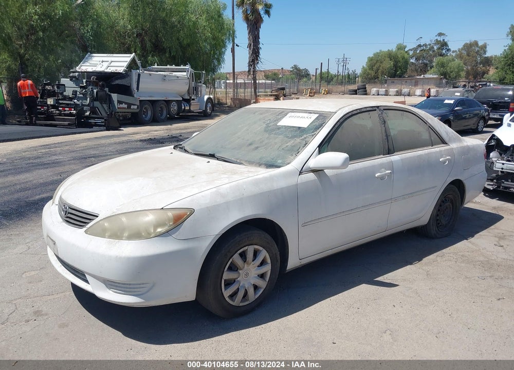 2005 TOYOTA CAMRY LE VIN: 4T1BE32K35U013749