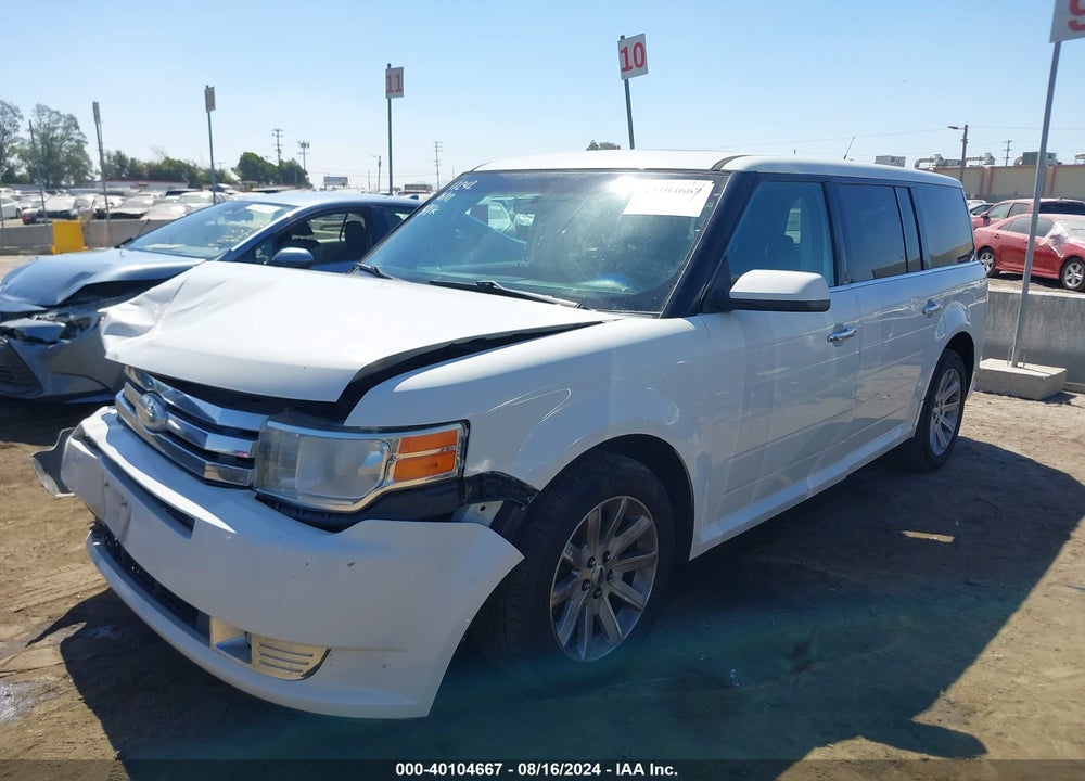 2012 FORD FLEX SEL VIN: 2FMGK5CC5CBD22790