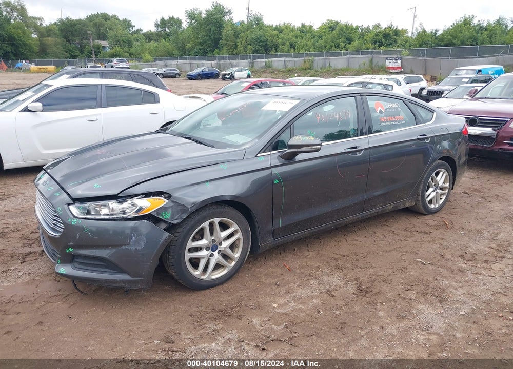 2016 FORD FUSION SE VIN: 3FA6P0H71GR117321