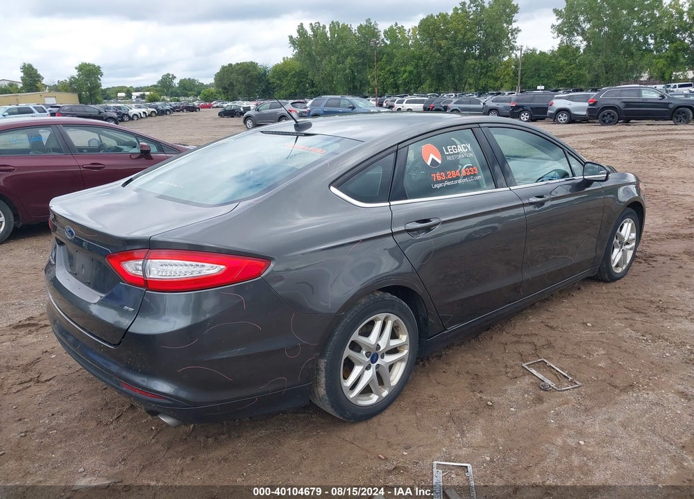 2016 FORD FUSION SE VIN: 3FA6P0H71GR117321