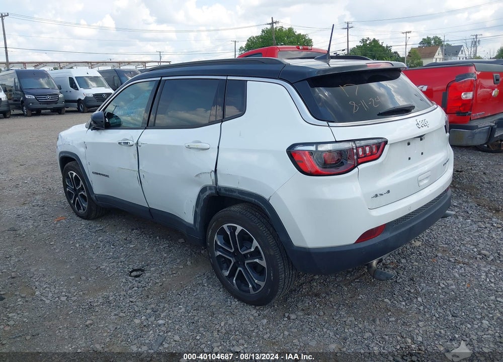 2023 JEEP COMPASS LIMITED 4X4 VIN: 3C4NJDCN7PT550732