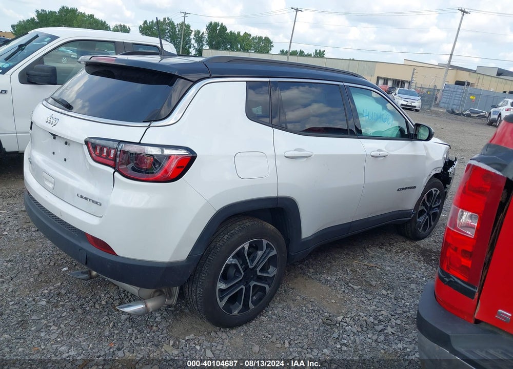 2023 JEEP COMPASS LIMITED 4X4 VIN: 3C4NJDCN7PT550732