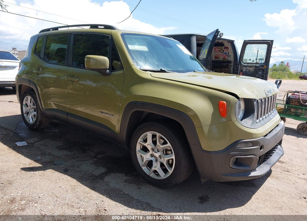 2015 JEEP RENEGADE LATITUDE VIN: ZACCJABT0FPB84737