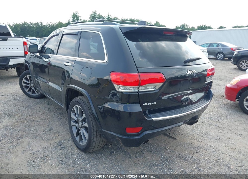 2017 JEEP GRAND CHEROKEE OVERLAND 4X4 VIN: 1C4RJFCG5HC949585