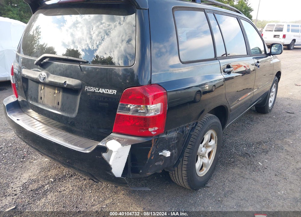 2007 TOYOTA HIGHLANDER VIN: JTEGD21A470169580