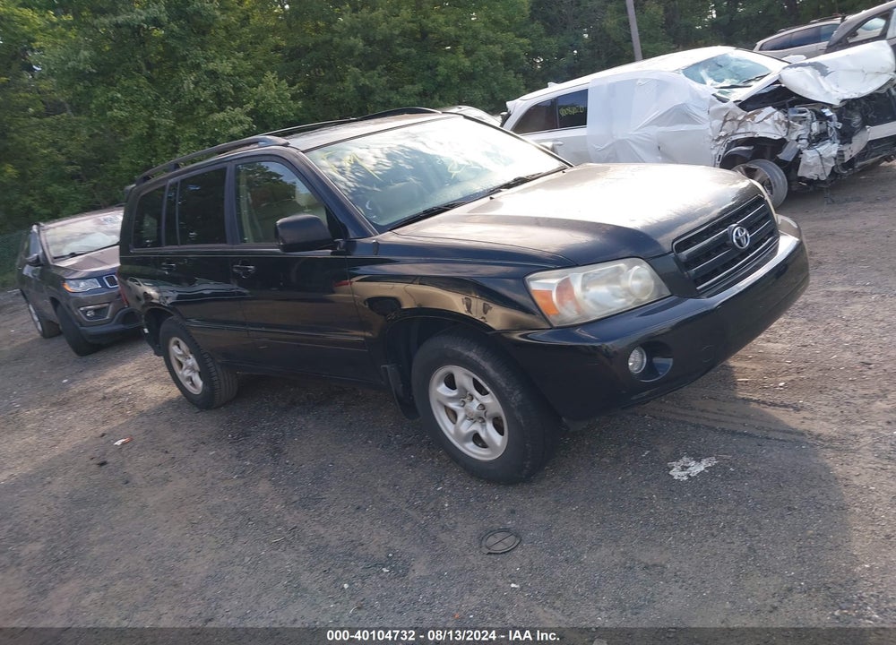 2007 TOYOTA HIGHLANDER VIN: JTEGD21A470169580
