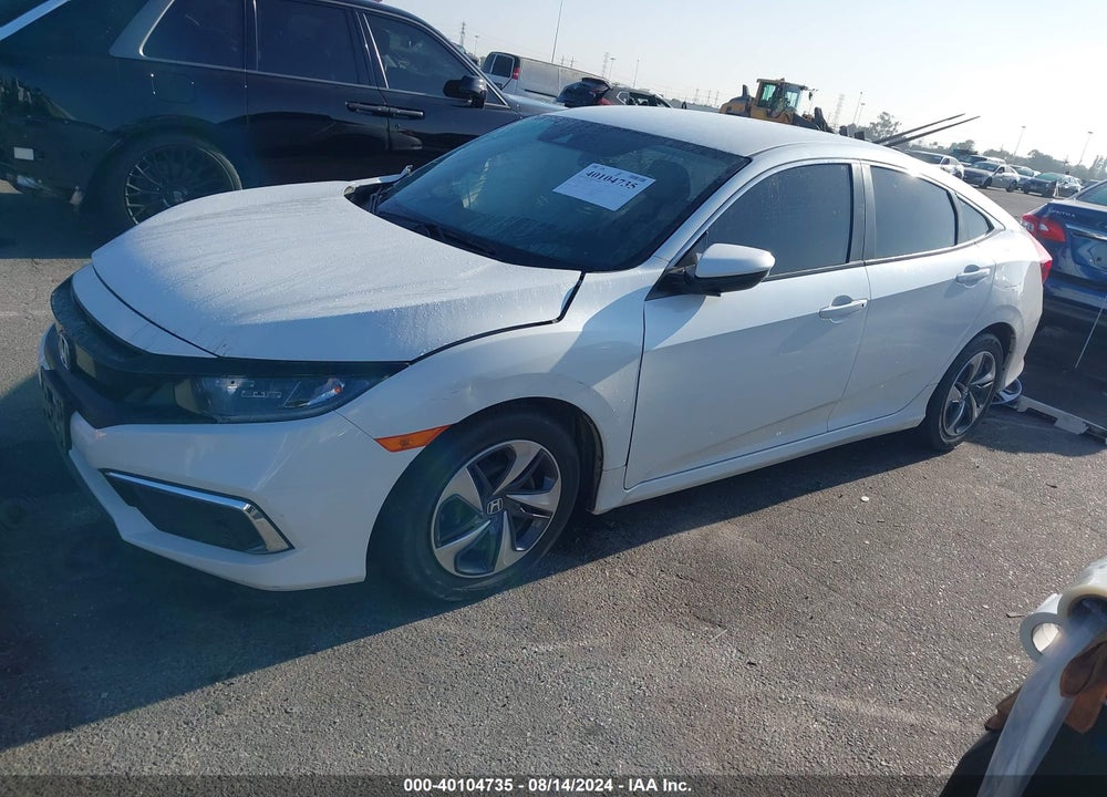 2020 HONDA CIVIC LX VIN: 2HGFC2F6XLH517512